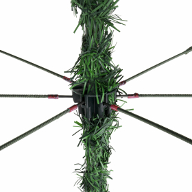 Ель новогодняя искусственная "Пушистая" 150 см, с инеем и шишками, зеленая, ЗОЛОТАЯ СКАЗКА, 592044