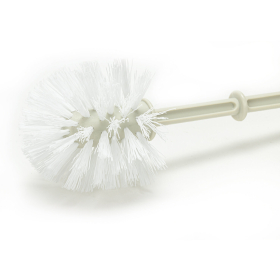 Ерш для унитаза с подставкой стандартной, "Блеск", цвет мраморный/белый ротанг, IDEA, М 5010