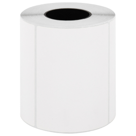 Этикетка термотрансферная ПОЛИПРОПИЛЕНОВАЯ (100х72 мм), 500 этикеток в ролике, 115614