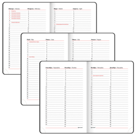 Ежедневник недатированный МАЛЫЙ ФОРМАТ А6 (100x150 мм) BRAUBERG "Profile", балакрон, 136 л., мятный, 111692