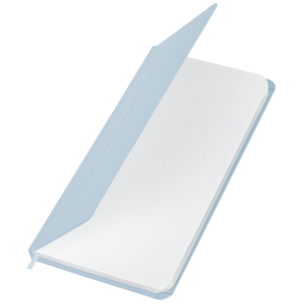 Еженедельник недатированный с резинкой 171х93 мм, BRAUBERG, твердый, 64 л., "Minimal", голубой, 116313