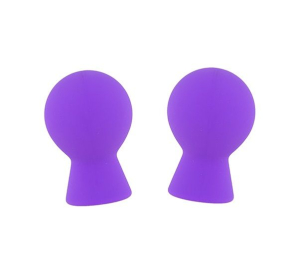 Фиолетовые присоски для груди Nipple Suckers
