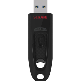 Флеш-диск 128 GB, SANDISK Cruzer Ultra, USB 3.0, черный, SDCZ48-128G-U46