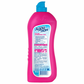 Гель для чистки эмалированных ванн 850 мл, АДРИЛАН, 4607005525567