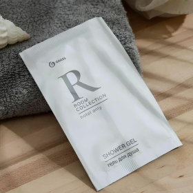 Гель для душа одноразовый 10 мл, КОМПЛЕКТ 500 шт., GRASS ROOM, саше, флоупак, 125387