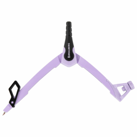 Готовальня BRAUBERG ULTRA, 4 предмета: циркуль 135 мм, запасной грифель, насадка, лавандовый цвет, 210823