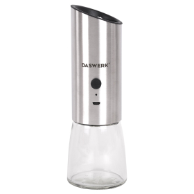 Гравитационная мельница для соли и специй электрическая, USB, PM-7, DASWERK, 456625