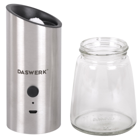 Гравитационная мельница для соли и специй электрическая, USB, PM-7, DASWERK, 456625