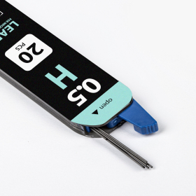 Грифели запасные 0,5 мм, H, BRAUBERG, КОМПЛЕКТ 20 шт., "Black Jack", 180450