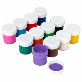 Гуашь BRAUBERG "Кот-энтузиаст", 12 цветов по 20 мл, 192560