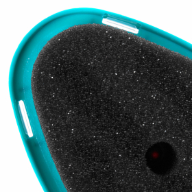 Губка для обуви из гладкой кожи, ЧЕРНАЯ, с дозатором, ДИВИДИК, 4650056490360