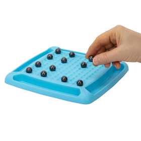 Игра настольная логическая "Магнитный бой", 24 магнита, доска 22х22 см, ЗОЛОТАЯ СКАЗКА, 665892