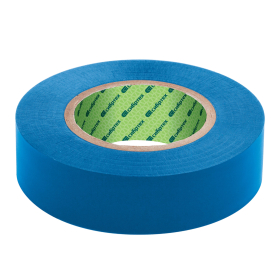 Изолента ПВХ 19 мм х 20 м, СИБРТЕХ, 130 мкм, цвет – синий, 88793