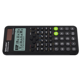 Калькулятор инженерный BRAUBERG SC-991ES-PLUS-BK (164х80 мм), 552 функции, 10+2 разряда, ЧЕРНЫЙ, 272651