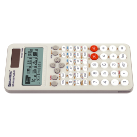 Калькулятор инженерный BRAUBERG SC-991ES-PLUS-GY (164х80 мм), 552 функции, 10+2 разряда, СЕРЫЙ, 272652