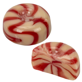 Карамель леденцовая КРЕМКА со вкусом клубники и сливок, 500 г, НК166