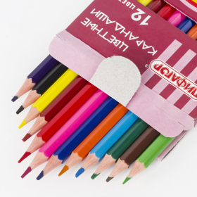 Карандаши цветные ПИФАГОР "ФЕЯ", 12 цветов, шестигранные, 181338