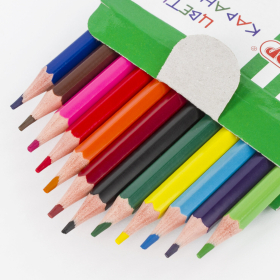 Карандаши цветные ПИФАГОР "ЗАМОК", 12 цветов, шестигранные, 181339