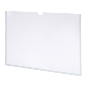 Карманы информационные самоклеящиеся, А4, горизонтальные, КОМПЛЕКТ 10 шт., ПЭТ, 0,3 мм, STAFF, 291281