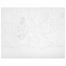 Картина по номерам 40х50 см, ОСТРОВ СОКРОВИЩ "Принцесса Египта", на подрамнике, акрил, кисти, 663272