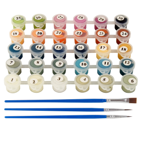 Картина по номерам 40х50 см, ОСТРОВ СОКРОВИЩ "Романтика вечера", на подрамнике, акрил, кисти, 662889