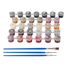 Картина по номерам 40х50 см, ОСТРОВ СОКРОВИЩ "Винный погребок", на подрамнике, акриловые краски, 3 кисти, 662492