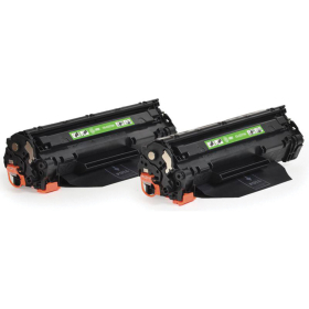 Картридж лазерный CACTUS (CS-CE278AD) для HP LaserJet P1566/1606DN, КОМПЛЕКТ 2 шт., ресурс 2х2100 страниц