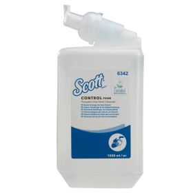 Картридж с пенным мылом одноразовый KIMBERLY-CLARK SCOTT "Control", 1 л, прозрачный, артикул 6342