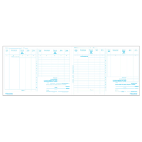 Кассовая книга форма КО-4, 48 л., картон, блок офсет, альбомная, А4 292х200 мм, STAFF, 130078