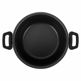 Кастрюля 3,5 л с крышкой 22 см, антипригарное покрытие, удобные ручки, SCOVO "Expert", СЭ-007