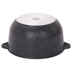 Кастрюля 6 л с жаропрочной крышкой, пятислойное антипригарное покрытие, ГАРДАРИКА "Орион", 1706-04-10