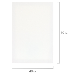 Холст на подрамнике BRAUBERG ART CLASSIC, 40х60 см, 420 г/м2, 45% хлопок 55% лен, среднее зерно, 191658