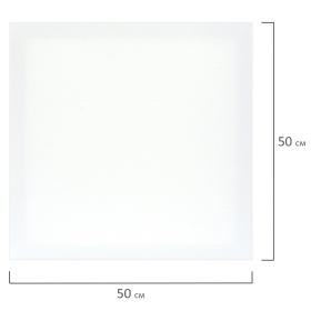 Холст на подрамнике BRAUBERG ART DEBUT, 50х50см, 280 г/м2, грунт, 100% хлопок, мелкое зерно, 191645