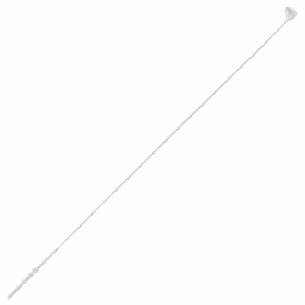 Хомут биркодержатель бирка ценник петлевой 21 см, BRAUBERG, КОМПЛЕКТ 1000 шт., 291347