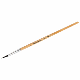 Кисть BRAUBERG, белка, круглая, №3, 200180