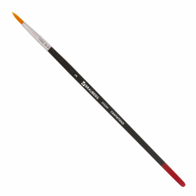 Кисть BRAUBERG, синтетика, круглая, № 3, 200209