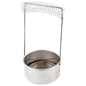 Кистемойка алюминиевая, диаметр 10,5 см, высота 18 см, Невская Палитра, DK11011