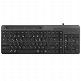 Клавиатура проводная A4TECH Fstyler FK25, USB, 103 кнопки, черная, 1530215