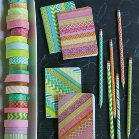 Клейкие WASHI-ленты для декора "ИНТЕНСИВ", 7 холодных цветов, 15 мм х 3 м, рисовая бумага, ОСТРОВ СОКРОВИЩ, 661699