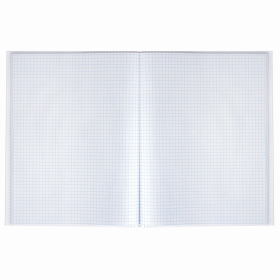 Книга учета 80 л., клетка, твердая, глянцевая, блок офсет, А4 210х265 мм, STAFF, 130071