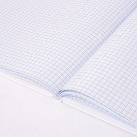 Книга учета 80 л., клетка, твердая, глянцевая, блок офсет, А4 210х265 мм, STAFF, 130071