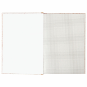 Книга учета 96 л., клетка, твердая, крафт, типографский блок, А4 200х290 мм, STAFF, 126500