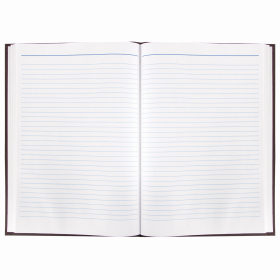 Книга учета 96 л., линия, твердая, бумвинил, блок офсет, А4 200х290 мм, ОФИСМАГ, 130178