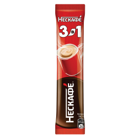 Кофе растворимый порционный NESCAFE "3 в 1 Классик", КОМПЛЕКТ 20 пакетиков по 14,5 г, 12460849