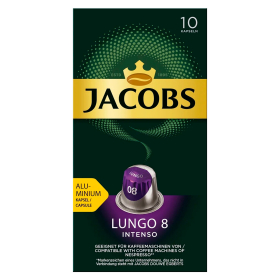 Кофе в капсулах MONARCH "Original" Lungo 8 Intenso для кофемашин Nespresso, 10 порций, 4058903