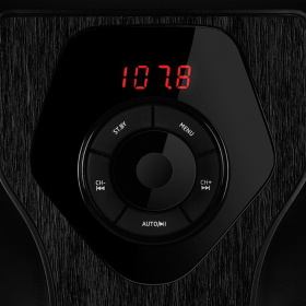 Колонки SVEN MS-2055 2.1, 55 Вт, Bluetooth, дерево, черные