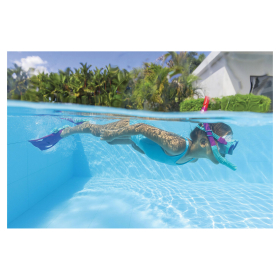 Комплект для плавания маска+трубка+ласты от 7 лет, размер ласт 37- 41, АССОРТИ, BESTWAY, 25046