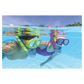 Комплект для плавания маска + трубка, от 7 лет, АССОРТИ, BESTWAY, 24035