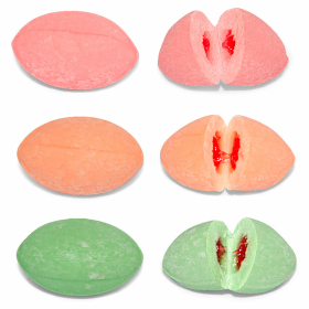 Конфета жевательная КИСЛАЯ АТАКА с кислым центром, ассорти 3 вкусов, 4,5 г, KA-1-1