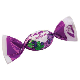 Конфеты шоколадные KONTI "Сладкое созвучие", смородина с пломбиром, 1000 г, пакет, 13915